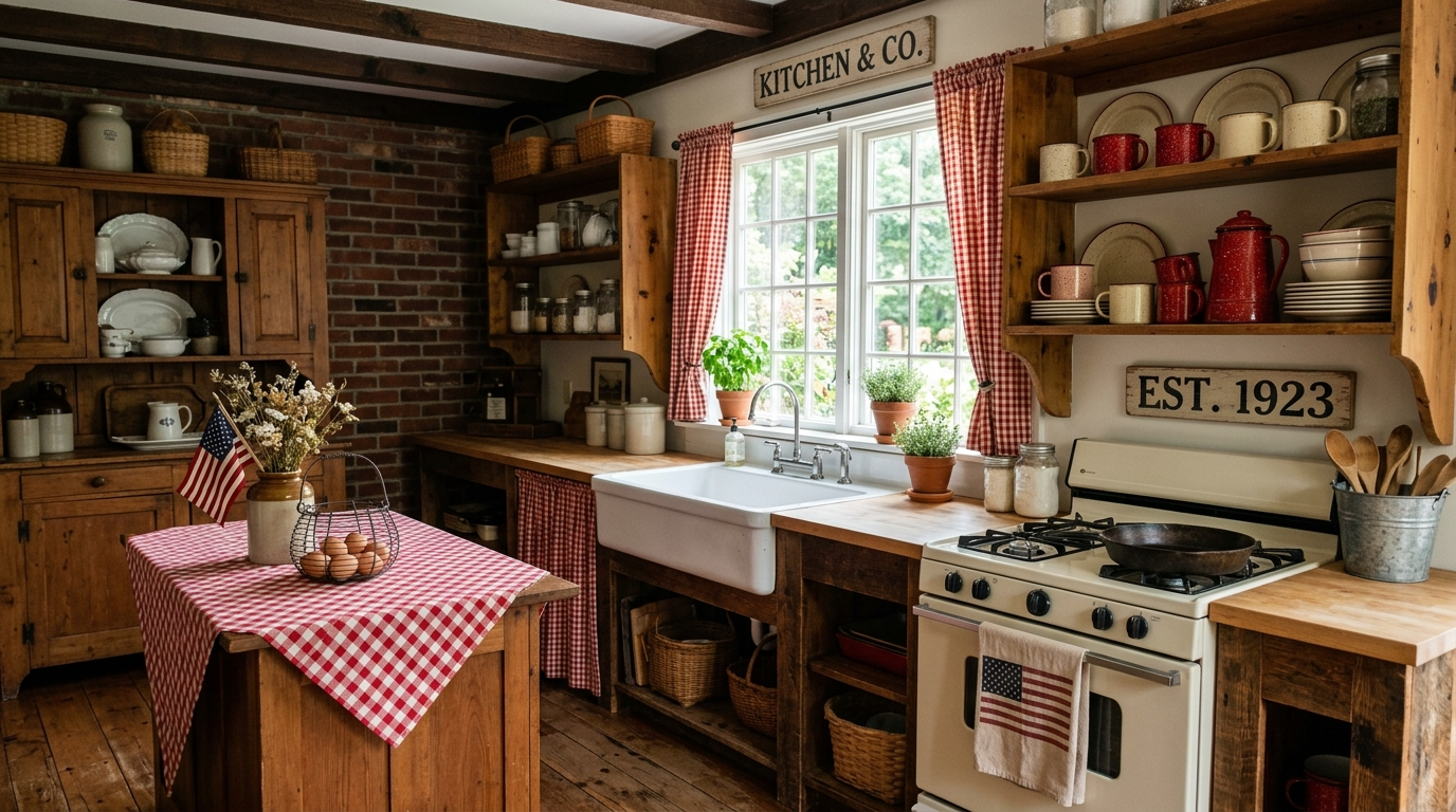 Style with natural wood for warmth and grounding